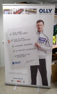 1000x2000 mm Roll-Up Olly