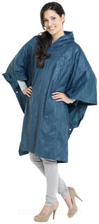 Rain poncho with hood and pouch 3. picture