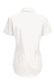 Ladies` Smart Short Sleeve Poplin Shirt